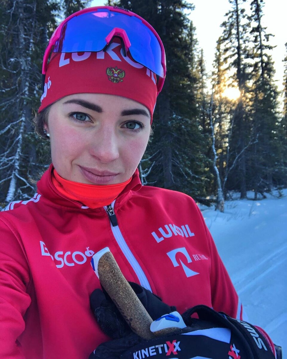 Яна Кирпиченко лыжи