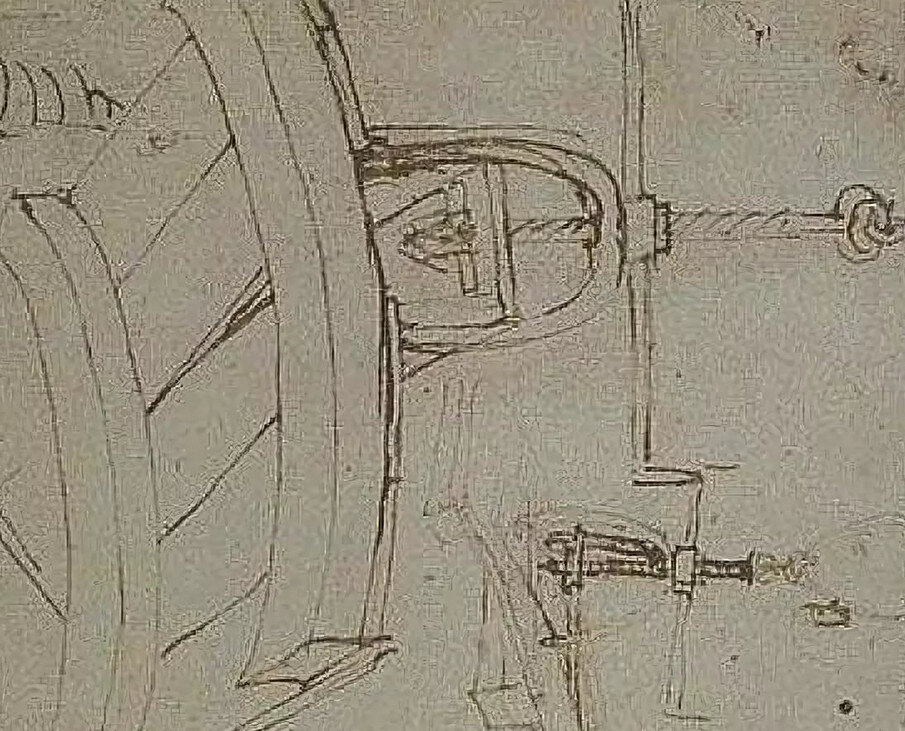 Гениальный итальянец Леонардо да Винчи, живший на рубеже XV-XVI веков, был личностью многогранной. Он мог многое и многое сделал, но часть его трудов осталась в чертежах.-2