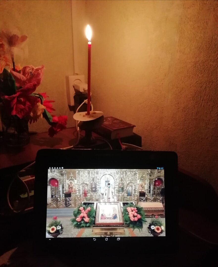 Прямая трансляция из Раифского монастыря