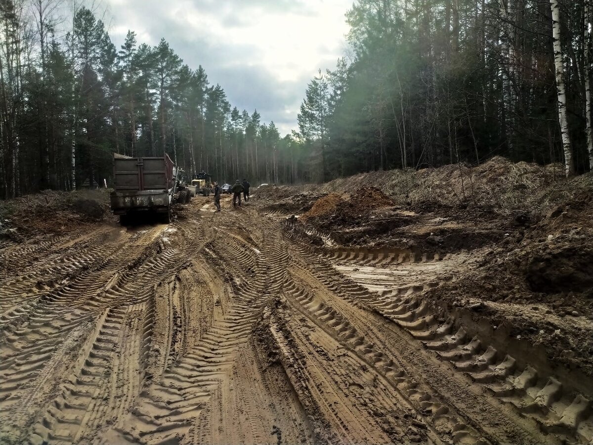 Одна из самых веселых дорог на русском северо-западе