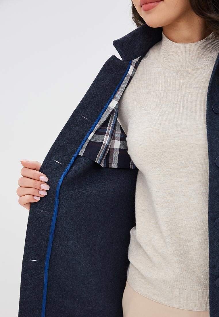 Жилет из плотной синей шерсти  бренда ViaVestis