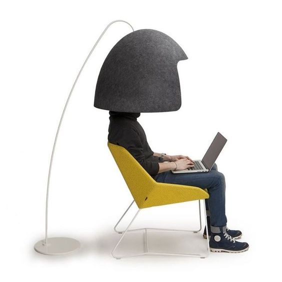 Акустический комфорт создаёт желание работать. Картинка с pinterest