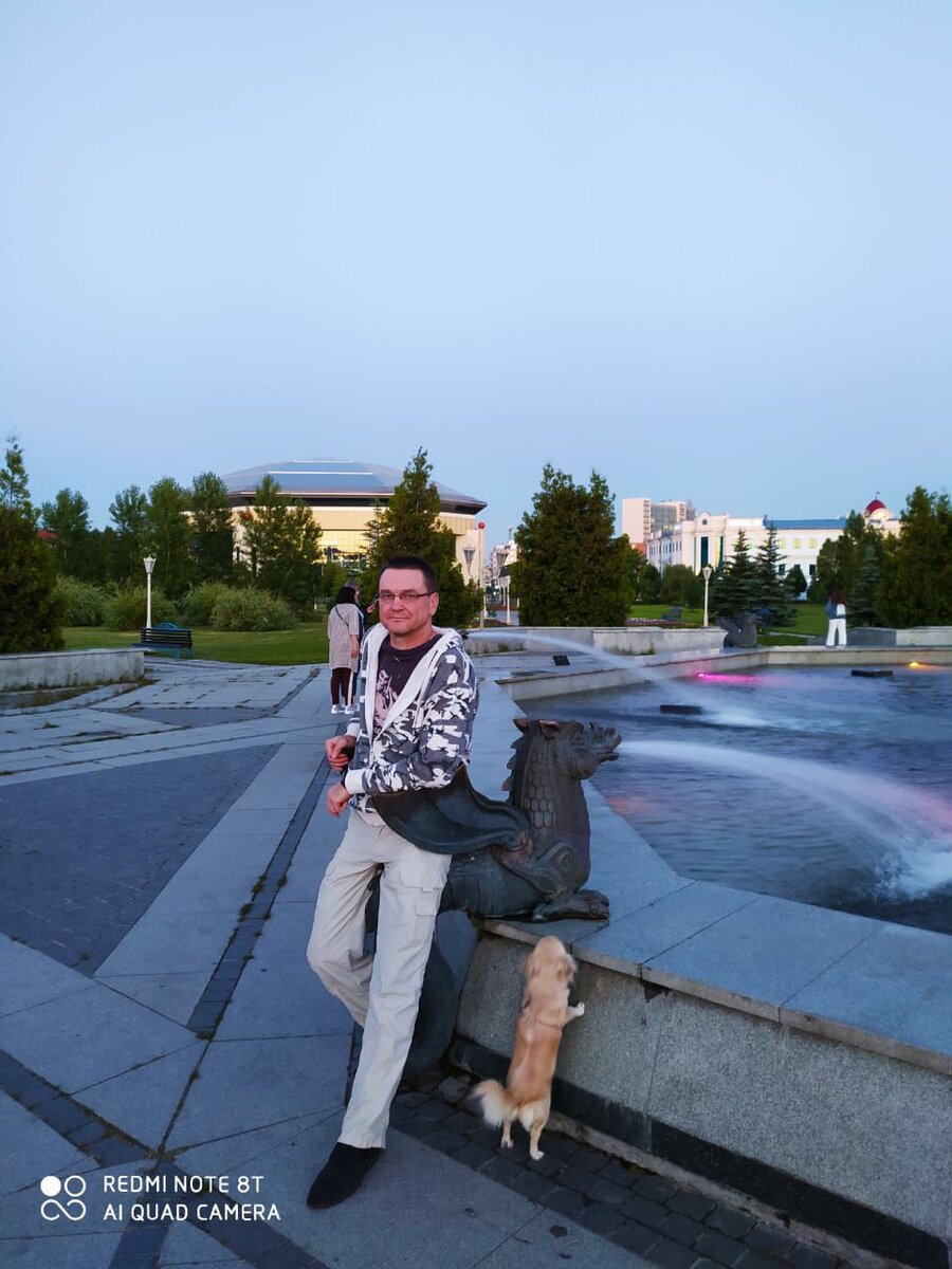 Элемент украшения фонтана в Парке Тысячелетия.