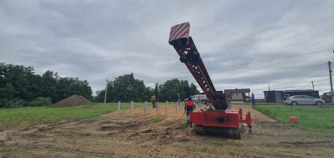 Машина для забивания свай