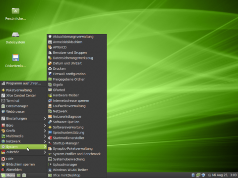 xfce легкое окружение на gtk2