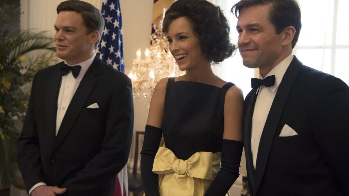 Приезд семьи Кеннеди в Букингемский дворец