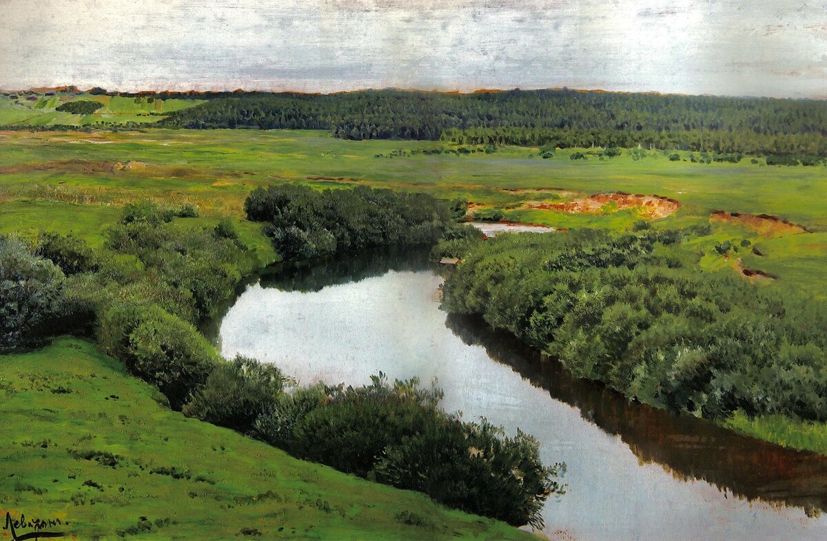 Левитан: Река Истра