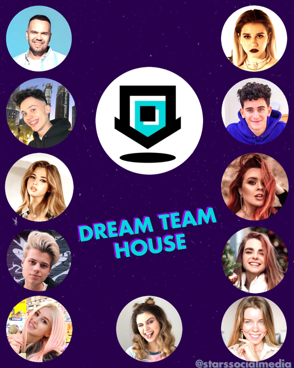 Dream Team House. Актуальная информация. | Звезды ТикТок, Инстаграм, Ютуб |  Дзен