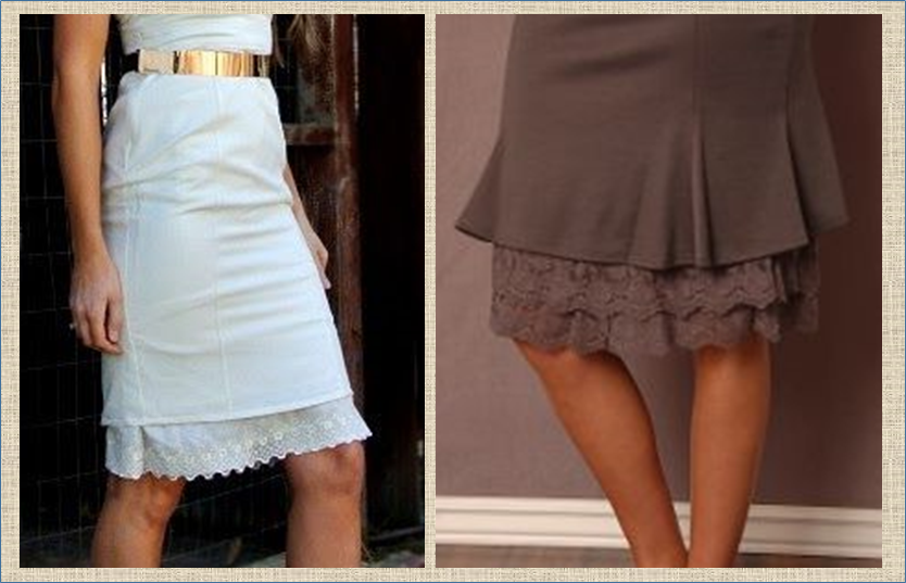 Как Удлинить Платье Юбку фото 18