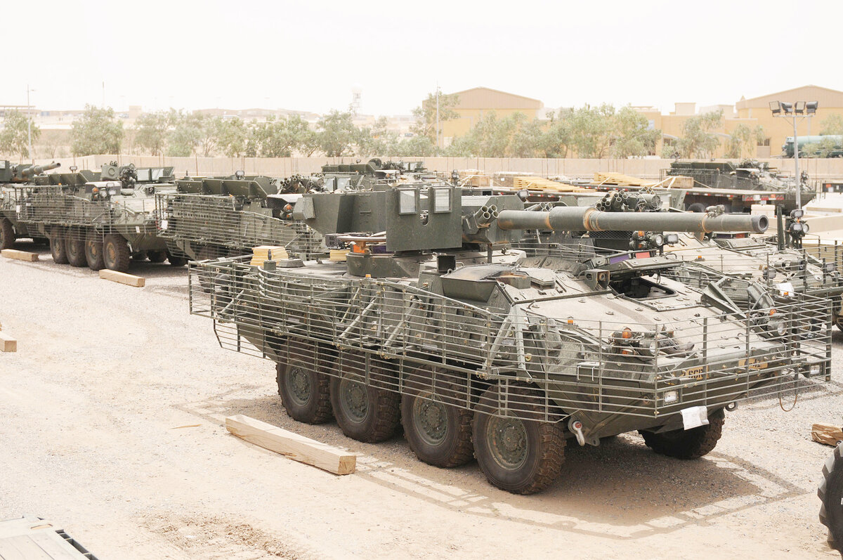 M1128 MGS «Stryker»  в Афганистане (Источник: Wikipedia.org)