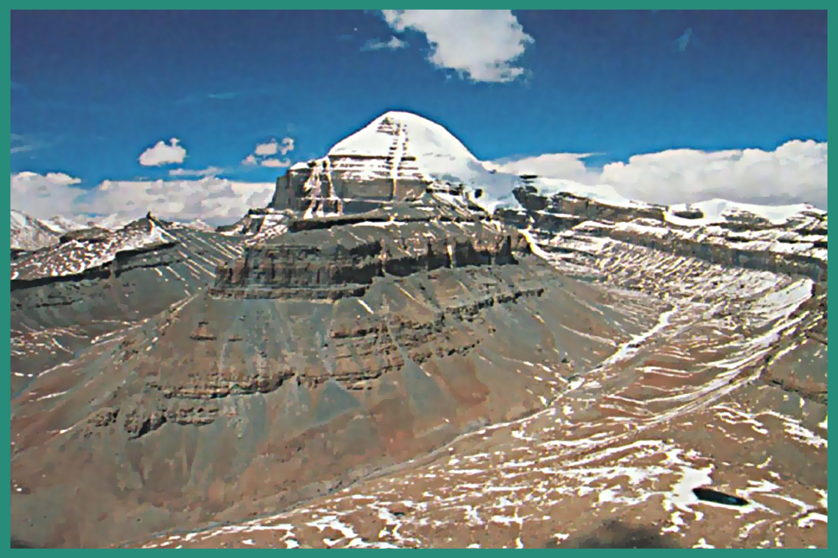 Гора Кайлас очень трудно покорима.