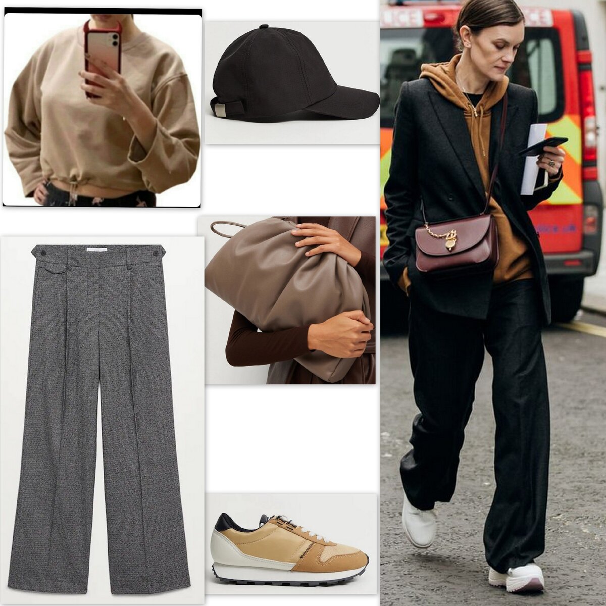 Брюки также можно заменить на кюлоты или бермуды/удлиненные шорты.