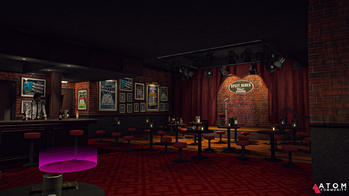 Интерьер Comedy Club