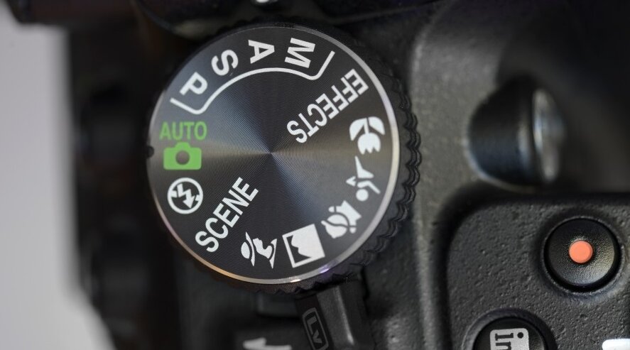 Шайба на фотоаппаратах Nikon