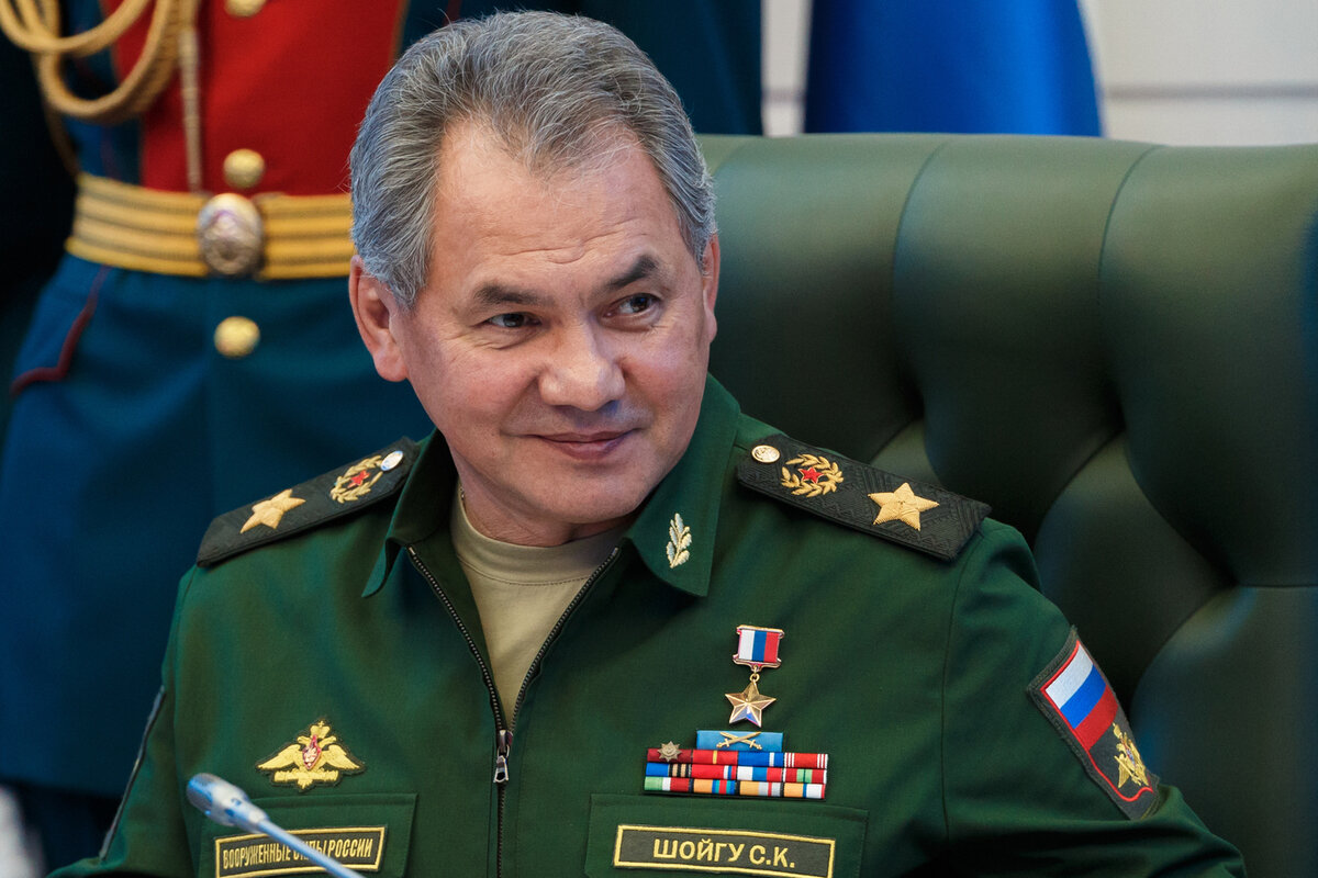 Министр обороны РФ Шойгу С.К. Источник: Яндекс.Картинки