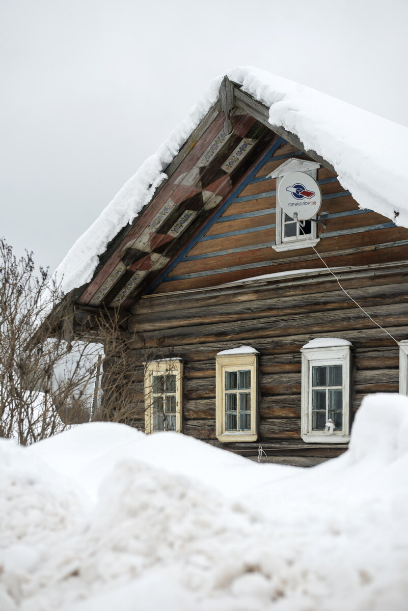 Домовая роспись Русского Севера | Anna Korob. Заброшенная Россия. | Дзен