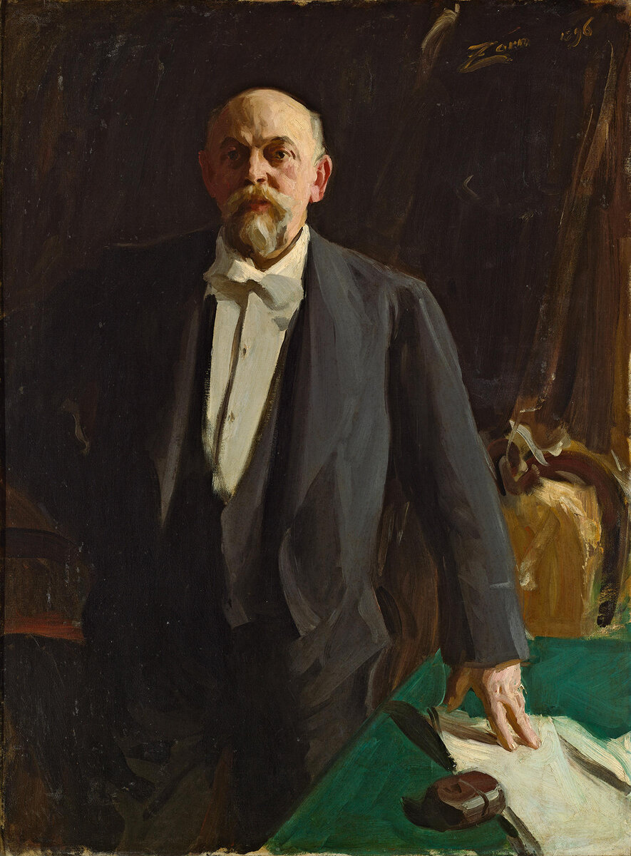 Портрет Саввы Ивановича Мамонтова. Андерс Цорн