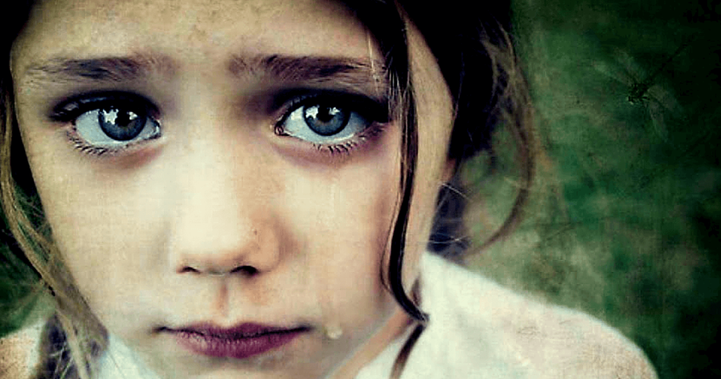 Детские слезы говорят против родителей...