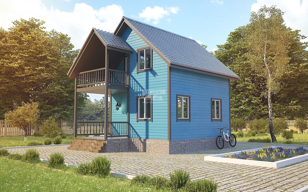 Общая площадь: 72 м2