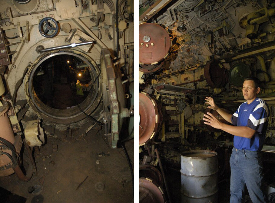 Руслан Губайдулин проводит экскурсию