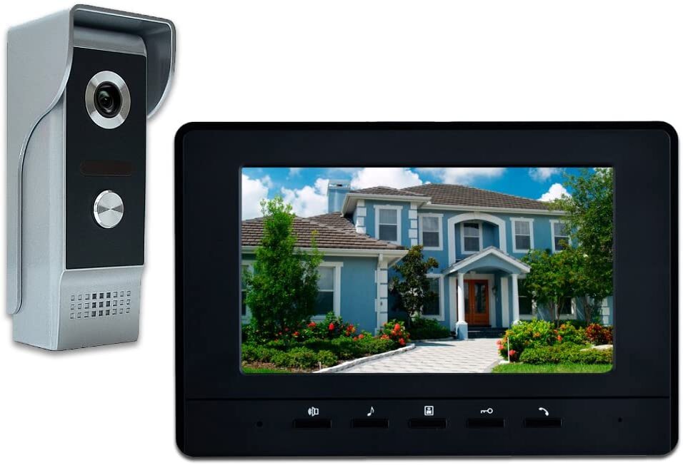 видеодомофон для дома с замком. видеодомофон для дома с замком. скуд для калитки с электрозамком и домофоном. вызывная панель avc 451 со считывателем. цветной видеодомофон dx300.
