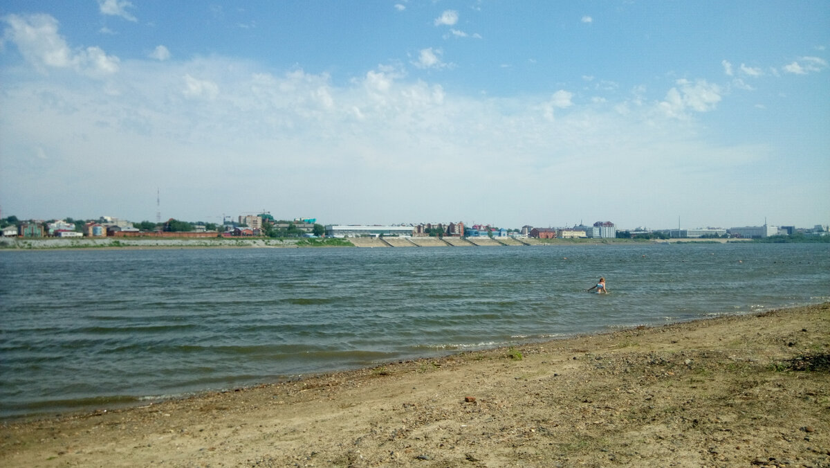 Река Томь. Семейкин остров. Фото автора