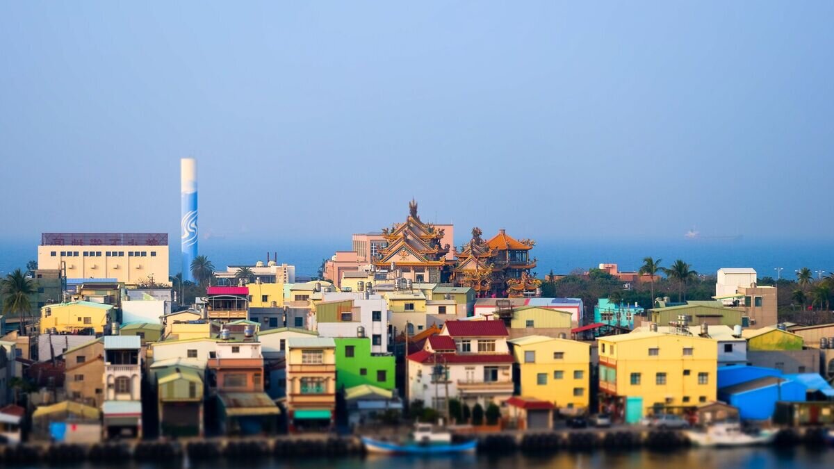    Вид на прибрежную часть города Гаосюн© РИА Новости / Александр Вильф