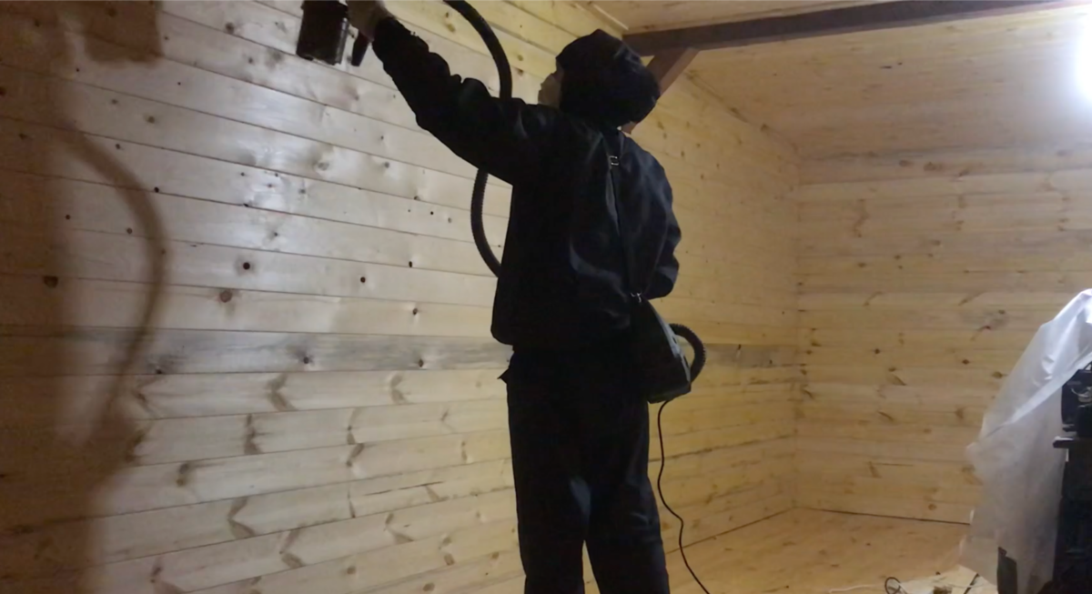 Любимая дача "Сосна", мастерская внутри 