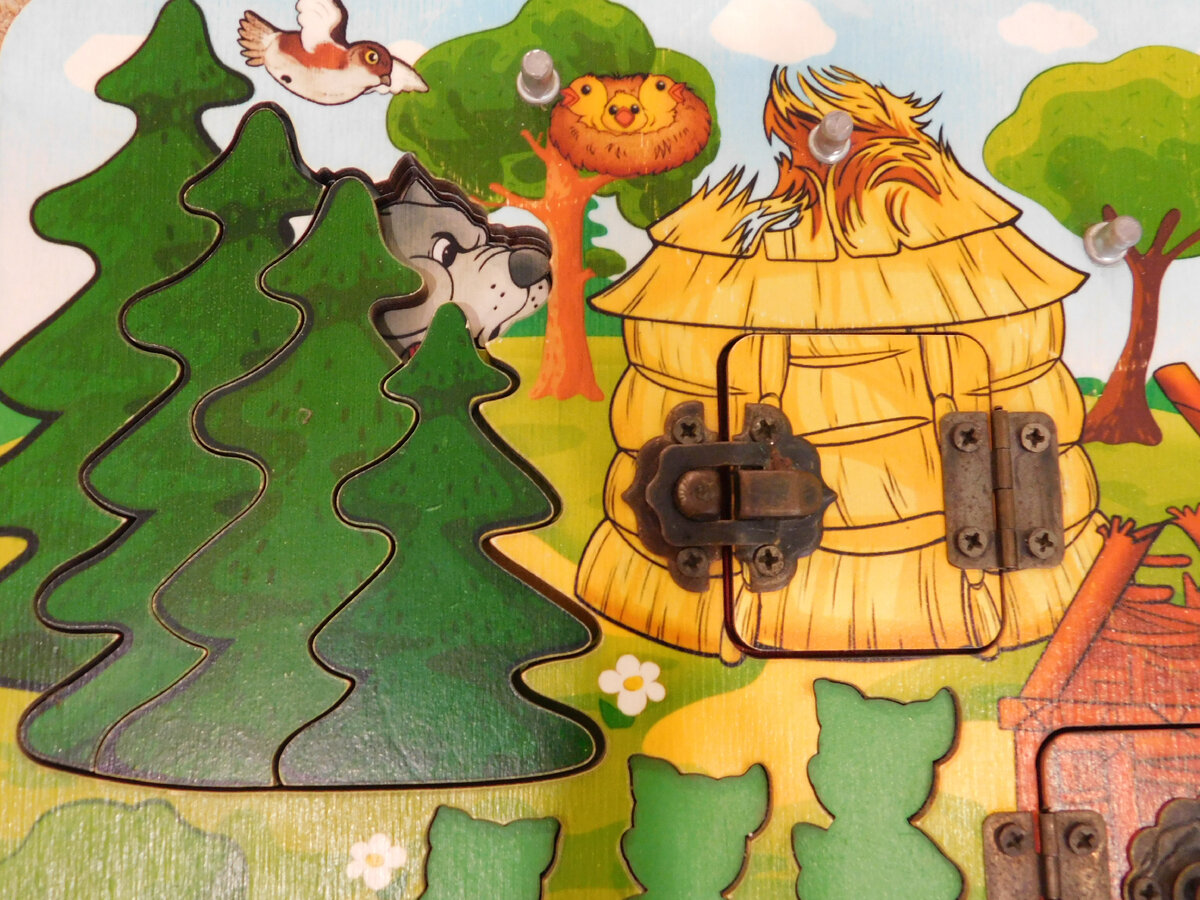 Волк убежал в лес