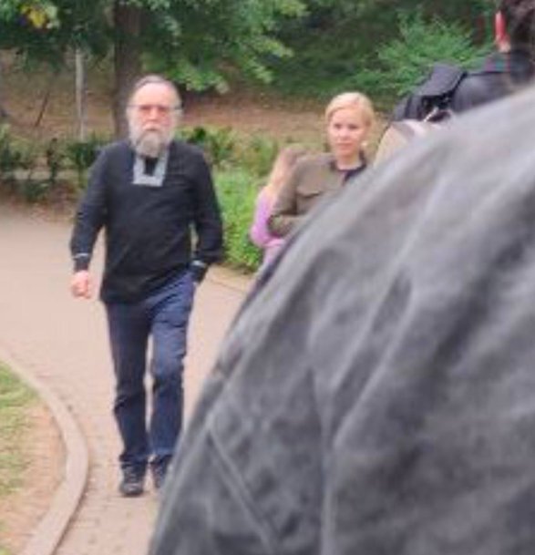 Александр Дугин и Даша Дугина. За несколько часов до взрыва автомобиля