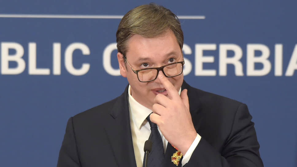 Фото: Дмитрий Азаров / Коммерсантъ📷Александар Вучич