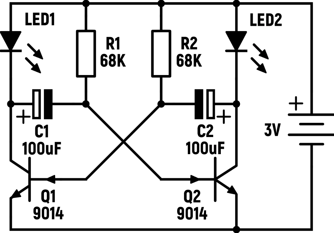 Симметричный мультивибратор