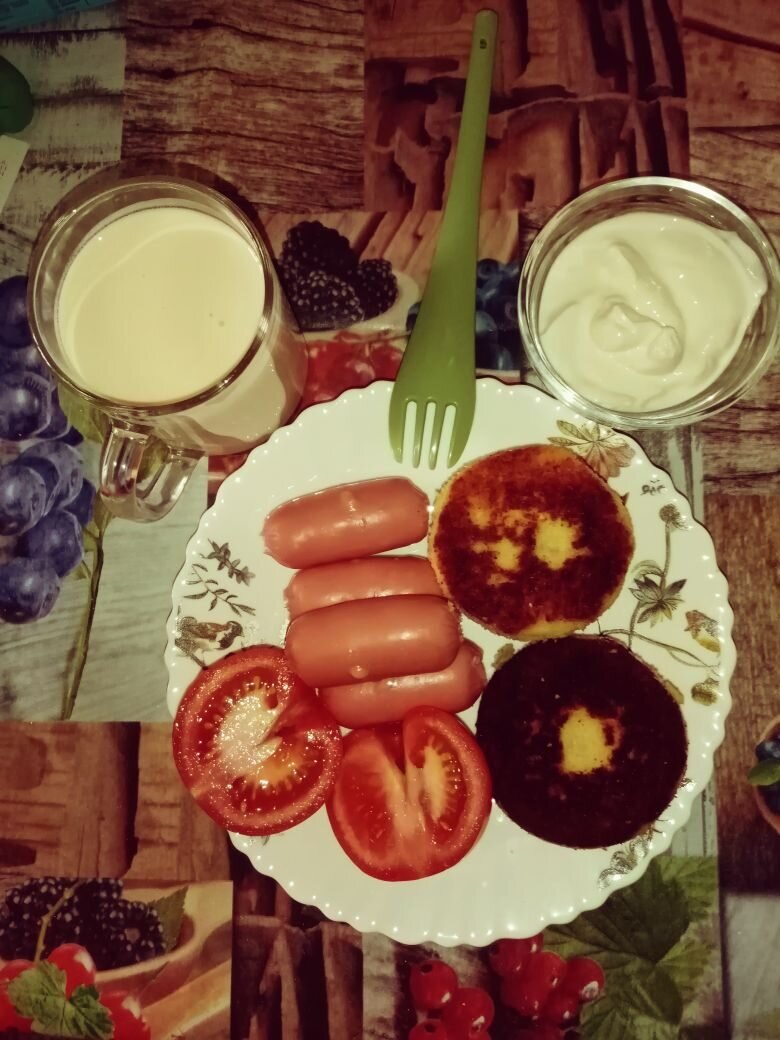 Получилась зраза-негритенок, нь ничего страшного. 