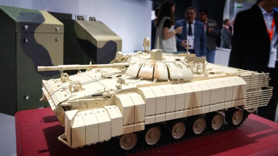    БМП-3 с этого года начали получать серийную динамическую защиту Иван Обухов