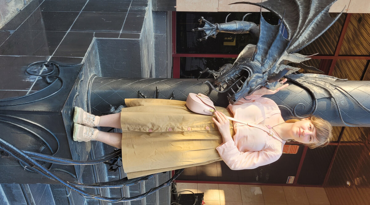 Та самая дочь в "костюме для вождения"