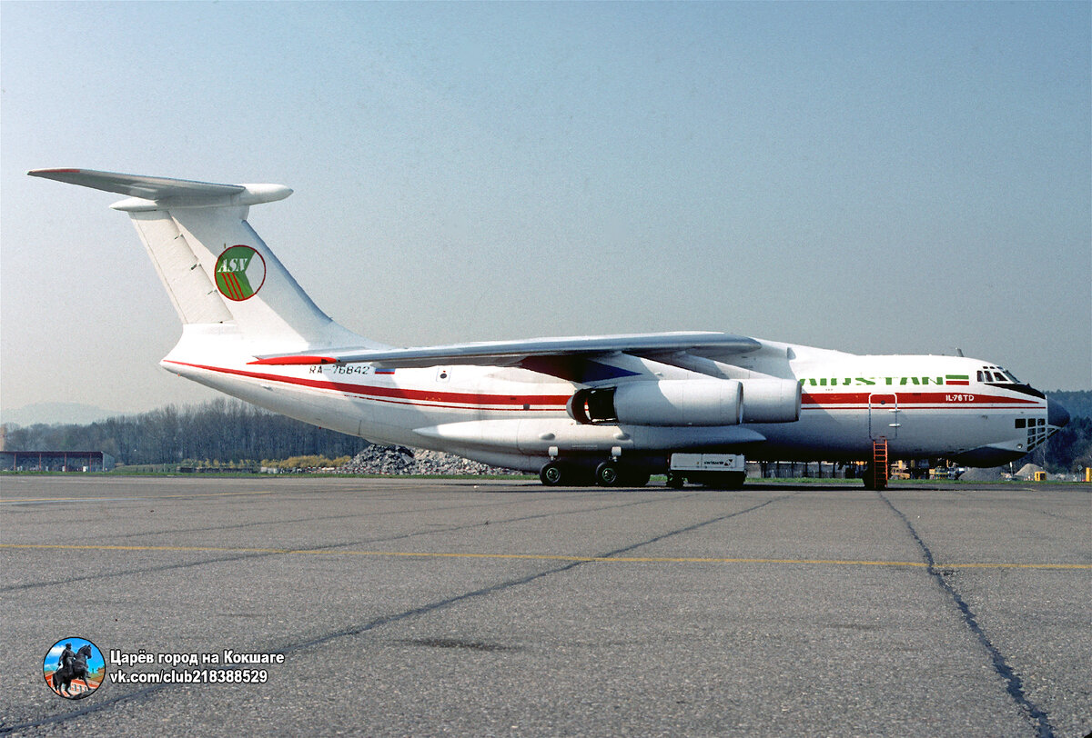 Тот самый борт – Ил-76ТД (борт RA-76842)
