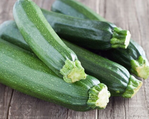 Итальянские цукини с грядки. Фото автора канала 