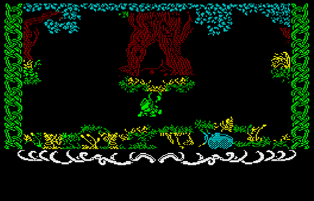 Robin of the wood zx spectrum карта