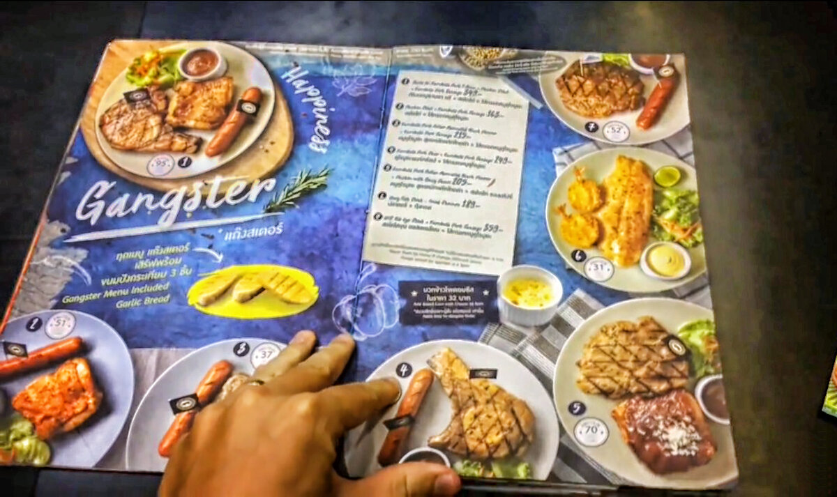 Ресторан стейков Santa Fe Steak в Паттайе