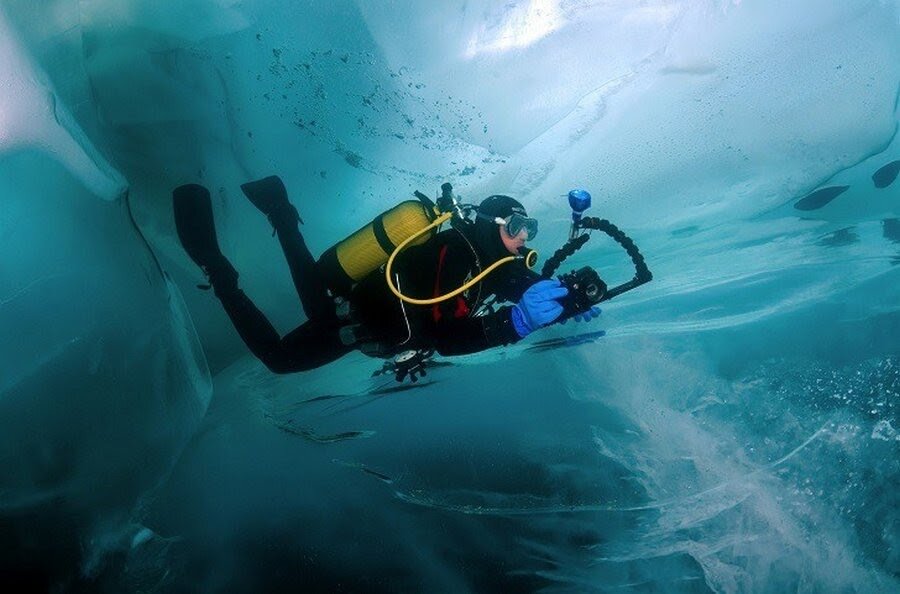 Ice Diving Finland