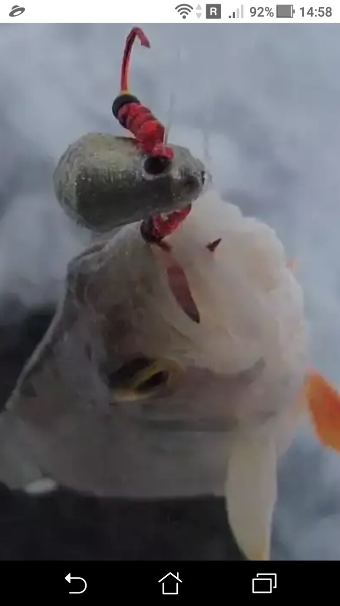 фото Собрать по схеме монтаж снасти "Балда" для зимней снасти