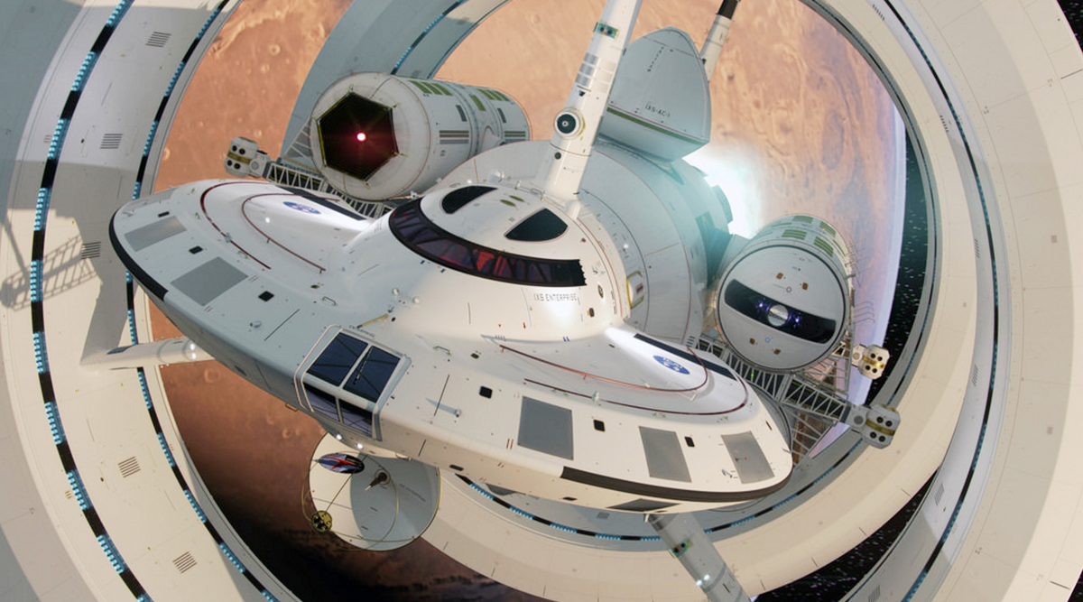 Один из концептов будущего корабля