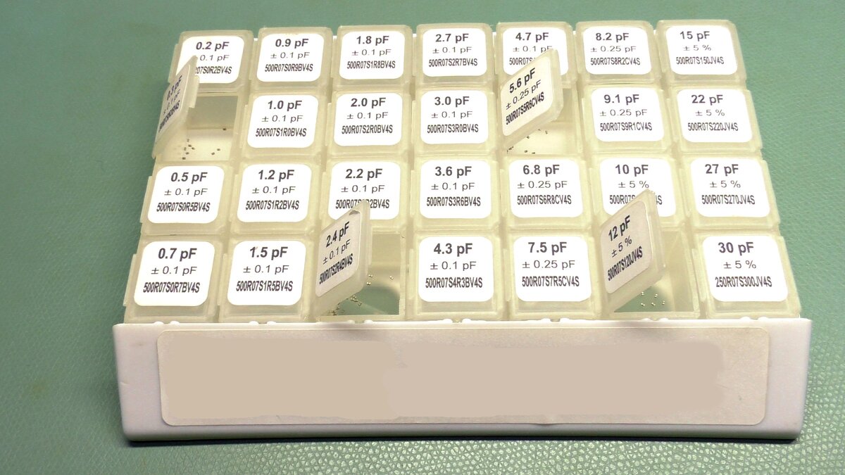 Набор - ассортимент пассивных компонентов