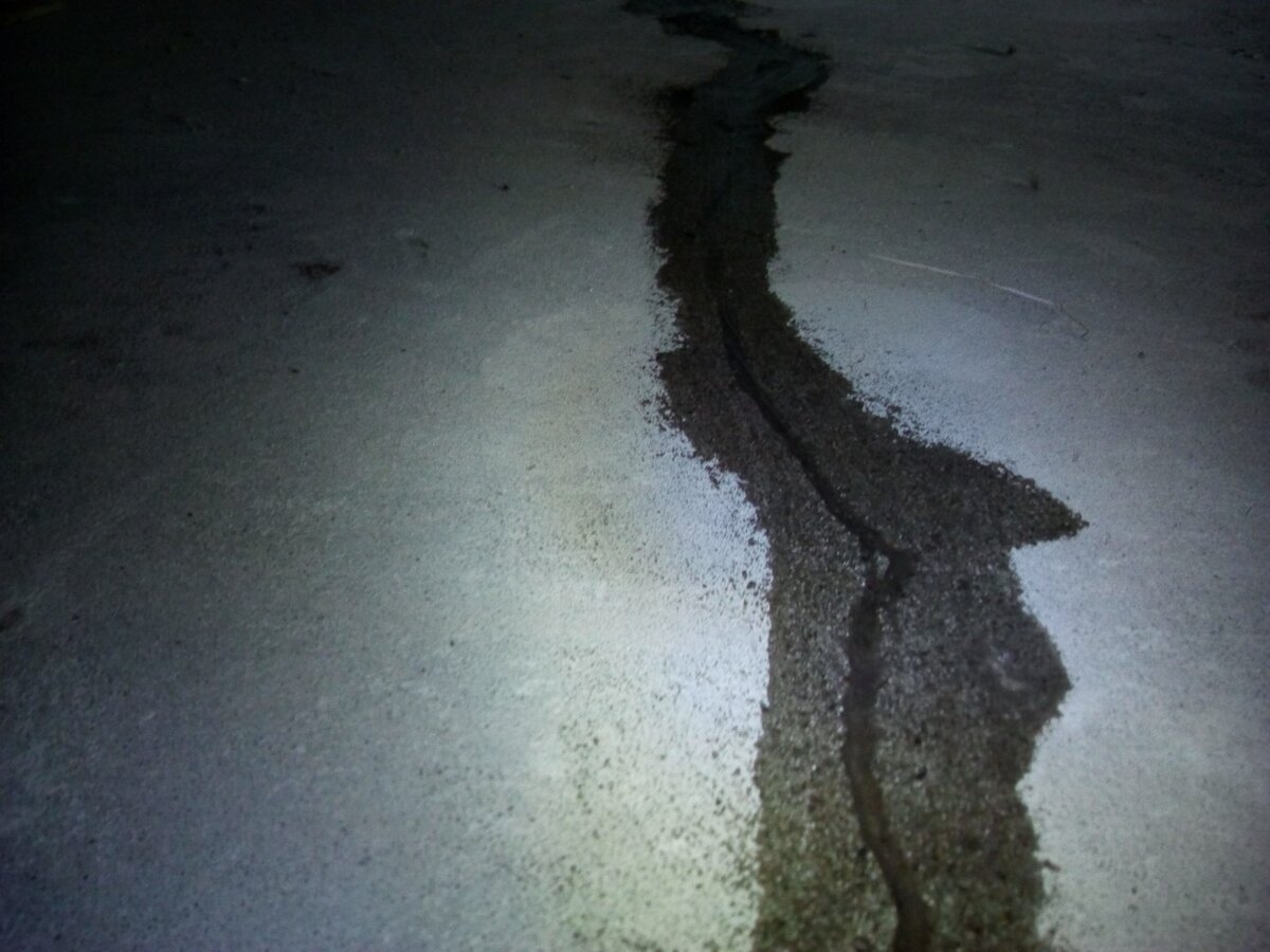 а при правильном устройстве стяжки такого бы не было