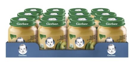 Марка Gerber считается одной из лучших в детском питании