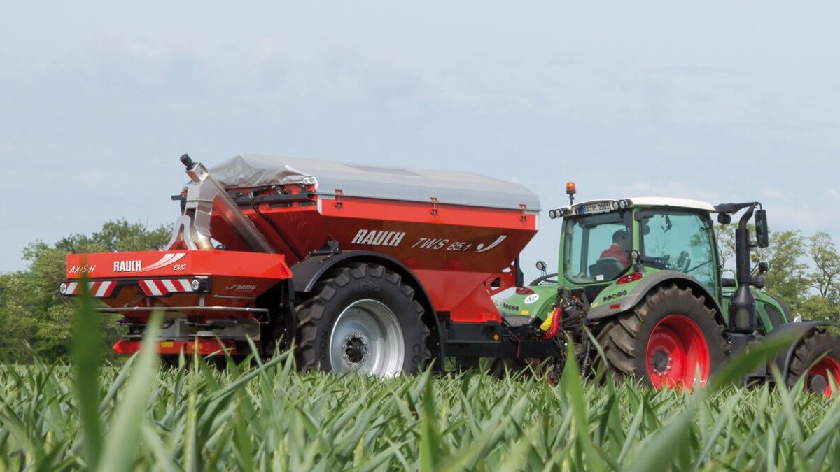 RAUCH TWS 85.1 - транспортное положение