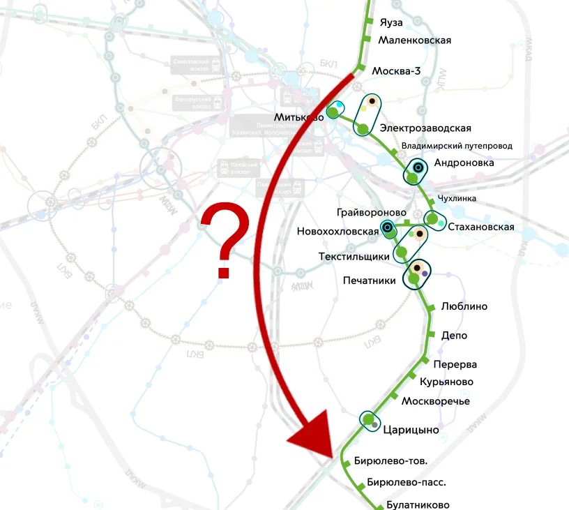 Диаметры москвы схема мцд 5 когда запустят