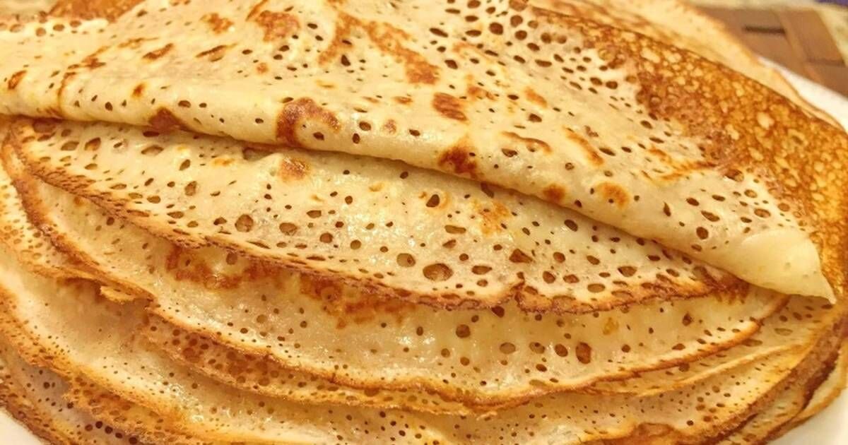 Блины нежные.
