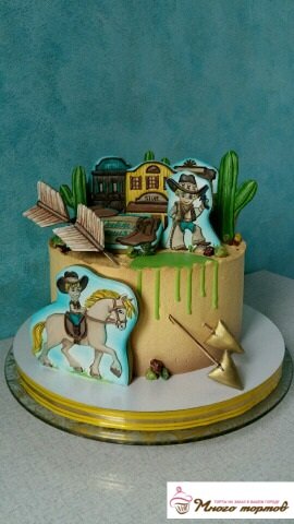 Торт дикий запад. 