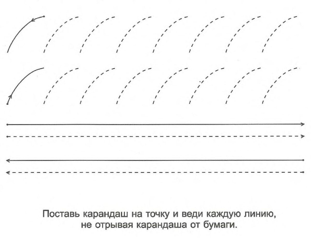 Картинка подготовка руки к письму